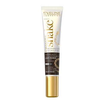 Eveline Korean Exclusive Snake, krem-maska napinająco-wygładzająca pod oczy i na powieki, 20 ml
