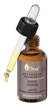 Ava Aktywator Młodości Plus, Złoto i Jedwab, serum do twarzy, 30 ml