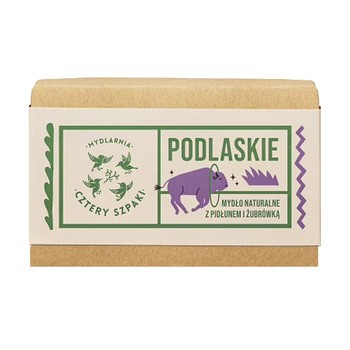 Mydlarnia 4 Szpaki, Podlaskie, naturalne mydło w kostce, 110 g
