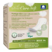Silver Care Soft, Ultracienkie wkładki higieniczne o anatomicznym kształcie (oddzielnie pakowane), 24 szt.