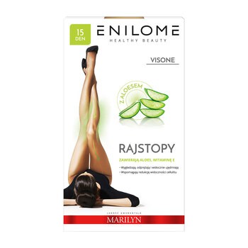 Enilome Healthy Beauty Aloe, rajstopy półmatowe, kolor Visione, rozmiar S, 15 DEN