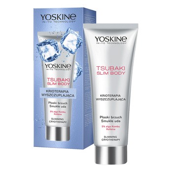 Yoskine Tsubaki Slim Body, Krioterapia wyszczuplająca do ciała, balsam do ciała, 200 ml