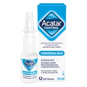 Acatar Control, 0,5 mg/ml (0,05%), aerozol  do nosa, 15 ml