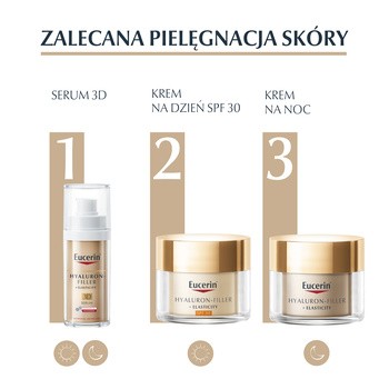 Eucerin Hyaluron Filler + Elasticity, przeciwzmarszczkowy krem na dzień SPF 30, 50 ml