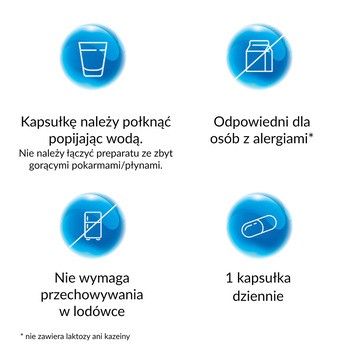 Multilac, kapsułki, synbiotyk (probiotyk +prebiotyk), 20 szt.