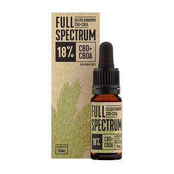 Olejek konopny Full Spectrum CBD + CBDA 18%, 10 ml