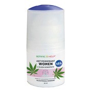 Botanic Help Women, antyperspirant z olejem konopnym 48H, 50 ml