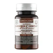 Singularis Curcumin C3 Complex + Bioperine, kapsułki, 30 szt.