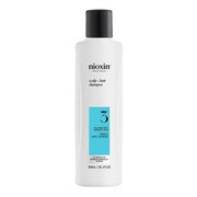 Nioxin System 3 Scalp + Hair Shampoo, szampon wzmacniający włosy farbowane, lekko przerzedzone, 300 ml