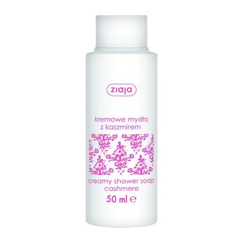 Ziaja, kremowe mydło płynne z kaszmirem, 50 ml (Travel Size) 