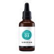 Viridian, Witamina D3 2000IU (wegan), płyn, 50 ml