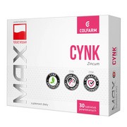 Colfarm, Max Cynk, 10 mg, tabletki, 30 szt.