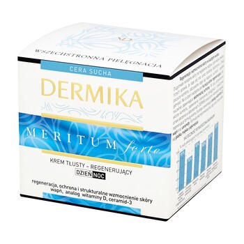 Dermika Meritum, krem tłusty z ceramidami, 50 ml