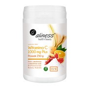 Aliness Witamina C 1000 mg Plus, proszek, 250 g