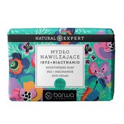 Barwa Natural Expert, mydło w kostce Irys, nawilżające, 100 g
