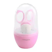 BabyOno, zestaw do pielęgnacji paznokci dla dzieci i niemowląt, różowy, 1 szt.