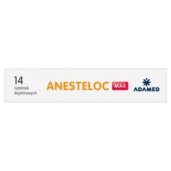 Anesteloc Max, 20 mg, tabletki dojelitowe, 14 szt.