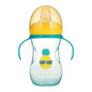 Canpol SoCool, kubek treningowy z ustnikiem silikonowym, turkusowy, 270 ml
