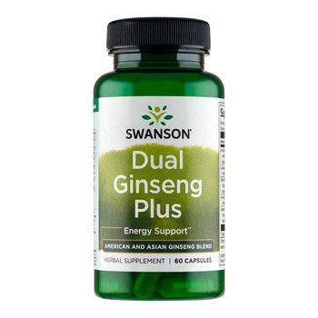 Swanson Dual Ginseng Plus, kapsułki, 60 szt.