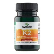 Swanson Witamina K2, 50 µg, kapsułki, 30 szt.