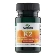 Swanson Witamina K2, 50 µg, kapsułki, 30 szt.