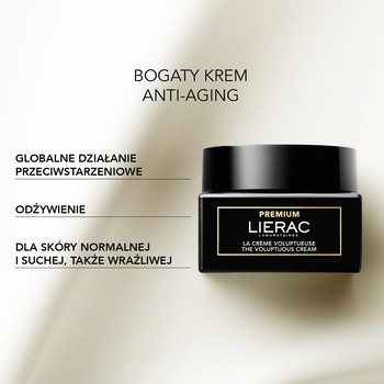 Lierac Premium, bogaty krem przeciwzmarszczkowy, 50 ml