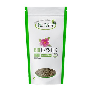 NatVita, Bio Czystek, suszony pocięty, 500 g