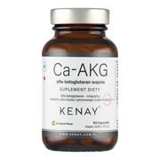 KENAY Ca-AKG alfa-ketoglutaran wapnia, kapsułki, 60 szt.