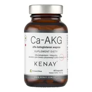 KENAY Ca-AKG alfa-ketoglutaran wapnia, kapsułki, 60 szt.