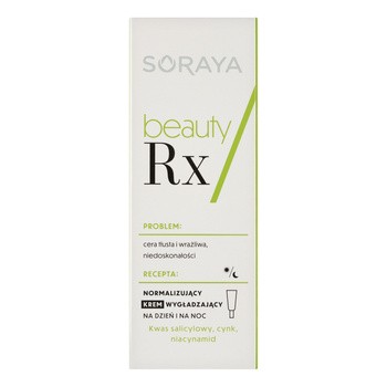 Soraya Beauty Rx, normalizujący krem wygładzający na dzień i na noc, 50 ml