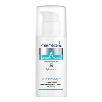 Pharmaceris A Vita-Sensilium, lekki krem głęboko nawilżający, SPF 30, 50 ml
