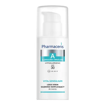 Pharmaceris A Vita-Sensilium, lekki krem głęboko nawilżający, SPF 30, 50 ml
