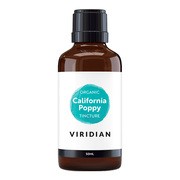 Viridian, Ekologiczny Maczek Kalifornijski, krople, 50 ml