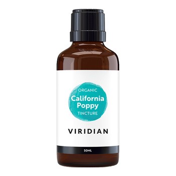 Viridian, Ekologiczny Maczek Kalifornijski, krople, 50 ml