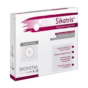 Sikatris, silikonowy plastrer na blizny, okołobrodawkowy, 7,6 cm, 1 szt.