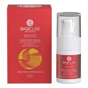 BasicLab Esteticus, emulsyjne serum 0,5% retinolu, 4% wit. C, CBD, koenzym Q10,15 ml