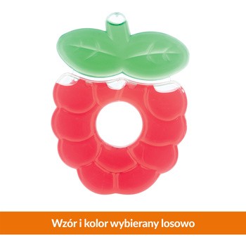 Canpol Babies, gryzak wodny malina, 1 szt.