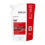 Vichy Dercos Energy+, szampon wzmacniający, opakowanie uzupełniające, 400 ml