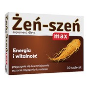 Alg Pharma Żeń-Szeń Max, tabletki, 30 szt.