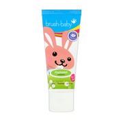 Brush-Baby, pasta do zębów dla dzieci w wieku 0-3 lat, jabłkowo-miętowa, 50 ml