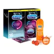 Zestaw Durex Performax Intense 2x 16szt + żel