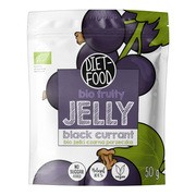 Diet-Food, Bio Żelki Owocowe Czarna Porzeczka, 50 g