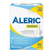 Aleric Spray 60 dawek, spray do nosa, na katar alergiczny u dorosłych