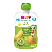 HiPP BIO od pokoleń, Gruszki-Banany-Kiwi, po 6. m-cu, 100 g