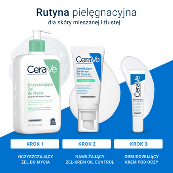 CeraVe Oil Control, nawilżający żel-krem, 52 ml