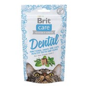 Brit Care Cat Snack Dental, przysmak dla kotów, 50 g