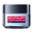 L'oreal Paris, Revitalift filler, Krem przeciwzmarszczkowy na noc z kwasem hialuronowym, 50 ml