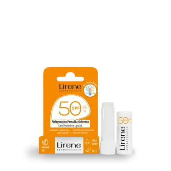 Lirene Dermoprogram, Pomadka ochronna SPF 50, 4,6 g