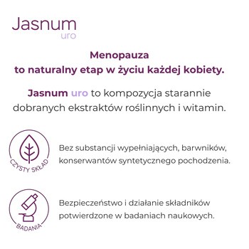 Jasnum uro, kapsułki, 60 szt.