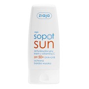 Ziaja Sopot Sun, krem antyoksydacyjny z witaminą C, SPF 50+, 50 ml
